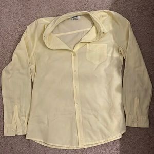 Old Navy size Small yellow button down
